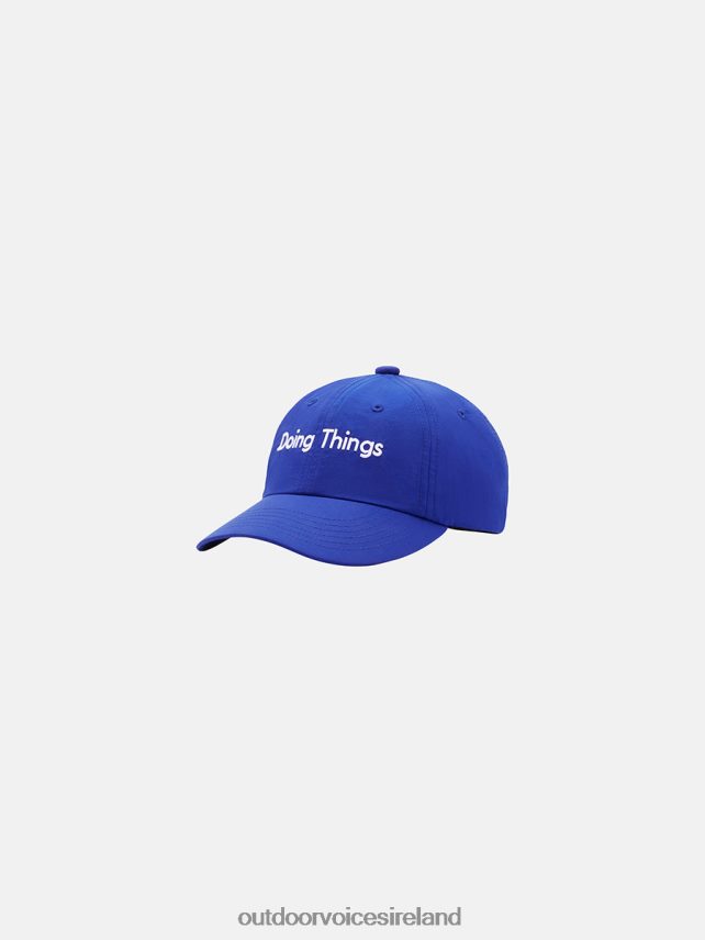 Accessory IE Outdoor Voices Unisex Kids Doing Things Hat Blue HNT0ZV107
