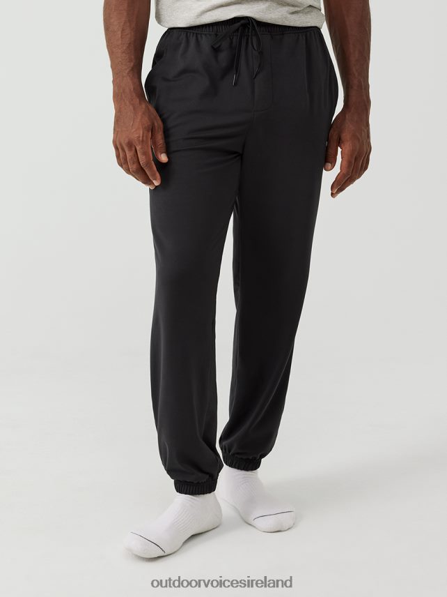 Clothing IE Outdoor Voices Men CloudKnit Relaxed Sweatpant Black HNT0ZV125