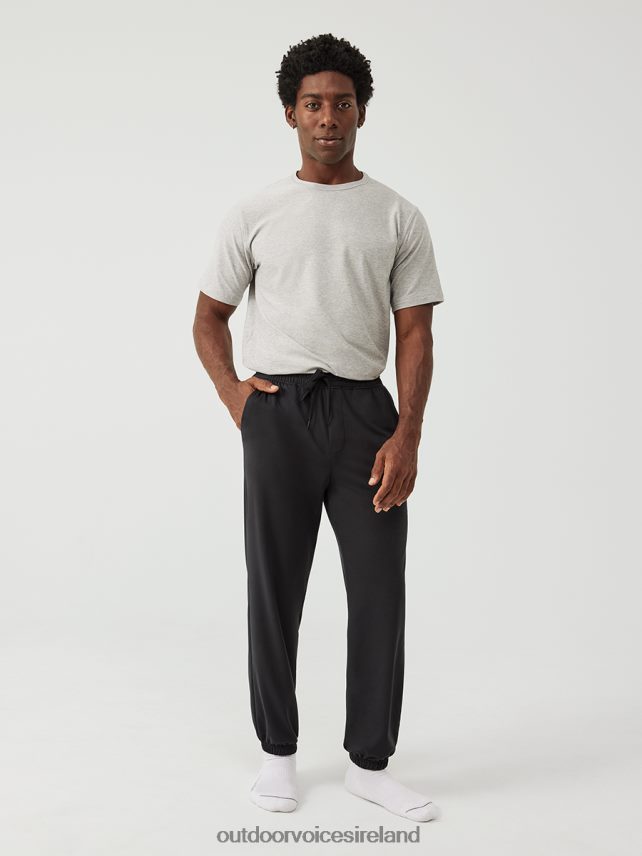 Clothing IE Outdoor Voices Men CloudKnit Relaxed Sweatpant Black HNT0ZV125