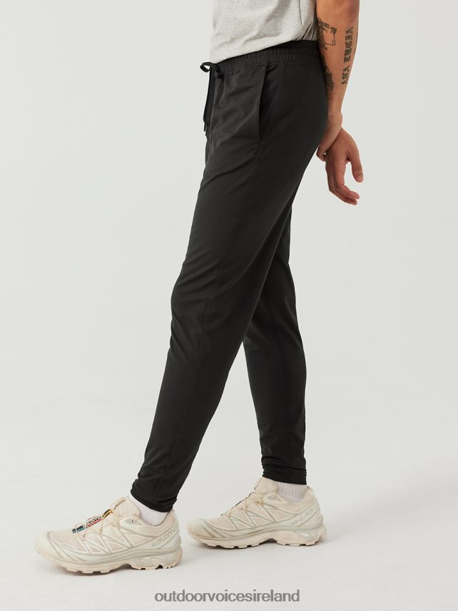 Clothing IE Outdoor Voices Men CloudKnit Slim Sweatpant Black HNT0ZV122
