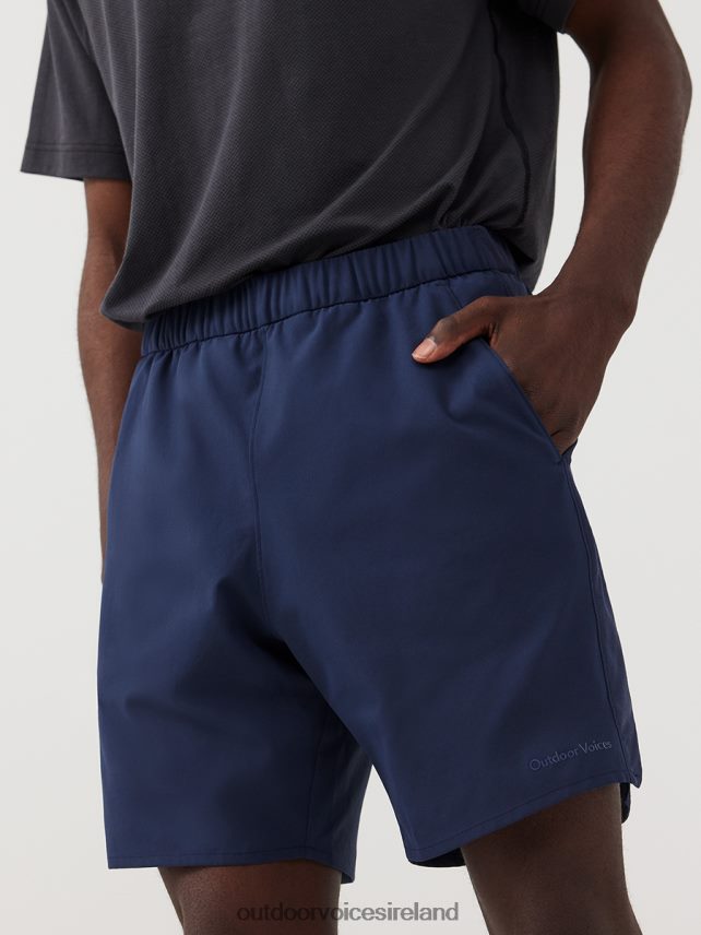 Clothing IE Outdoor Voices Men High Stride 7" Short with Pockets Fashionable HNT0ZV133