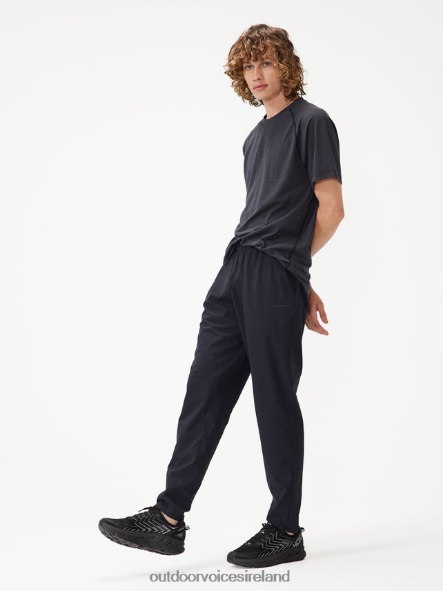 Clothing IE Outdoor Voices Men High Stride Pant Black HNT0ZV128