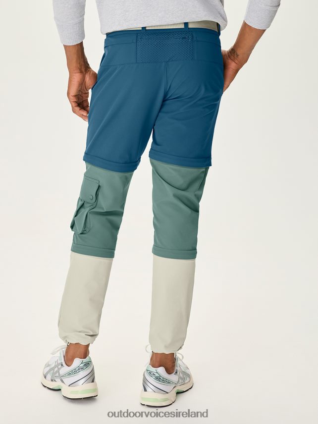 Clothing IE Outdoor Voices Men RecTrek Zip-Off Pant Atlantic/Ivy/Sea Moss HNT0ZV121