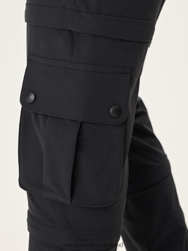 Clothing IE Outdoor Voices Men RecTrek Zip-Off Pant Black HNT0ZV119