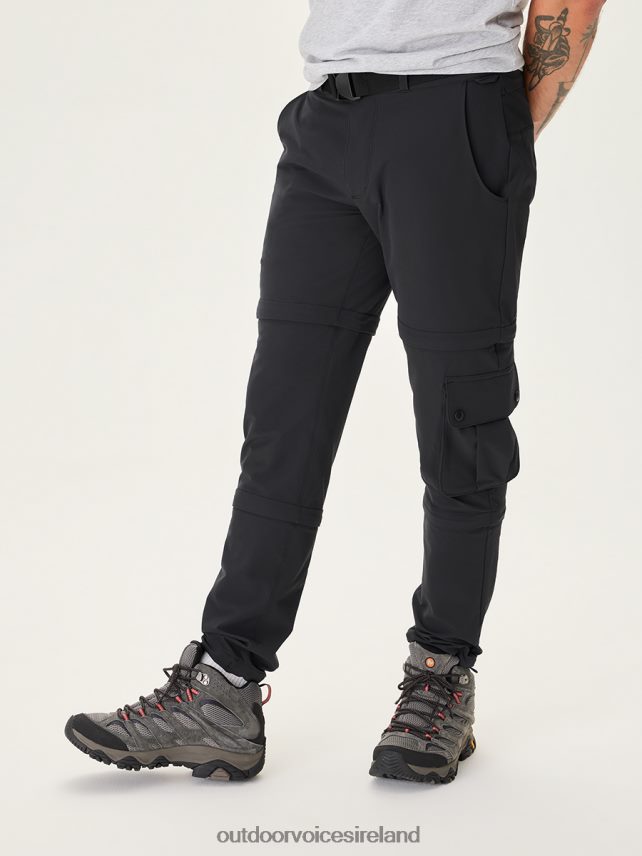 Clothing IE Outdoor Voices Men RecTrek Zip-Off Pant Black HNT0ZV119