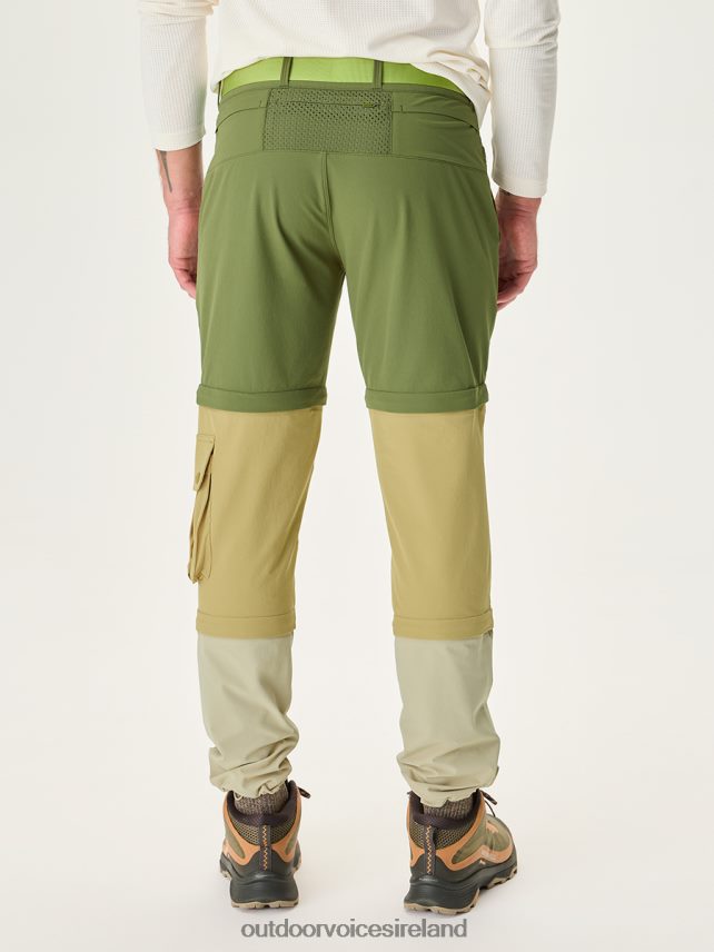 Clothing IE Outdoor Voices Men RecTrek Zip-Off Pant Olive Branch/Khaki/Enoki HNT0ZV120