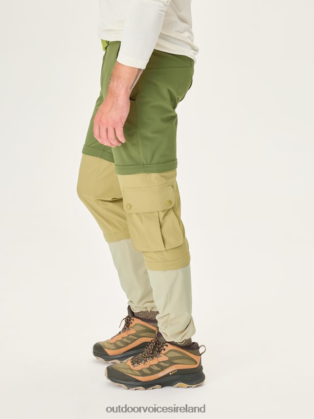 Clothing IE Outdoor Voices Men RecTrek Zip-Off Pant Olive Branch/Khaki/Enoki HNT0ZV120
