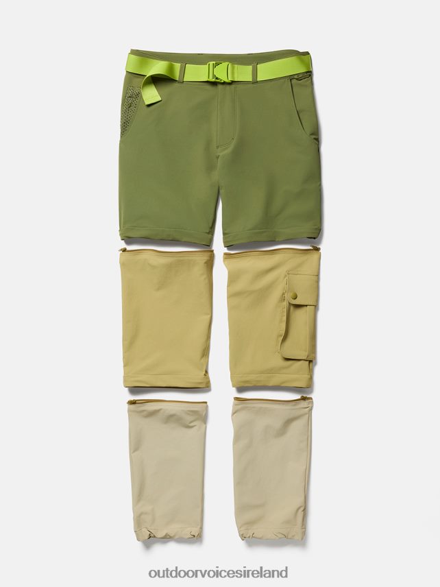 Clothing IE Outdoor Voices Men RecTrek Zip-Off Pant Olive Branch/Khaki/Enoki HNT0ZV120