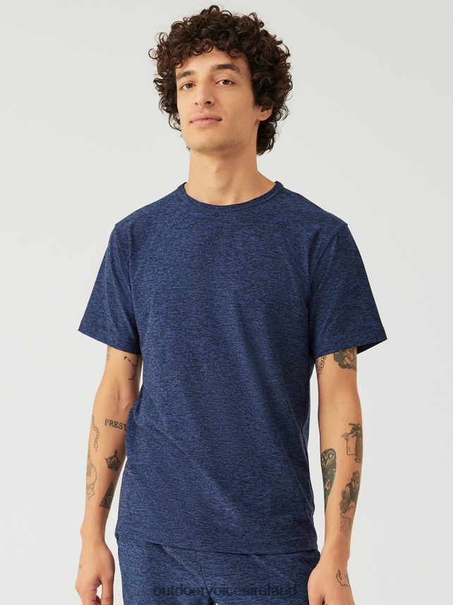Clothing IE Outdoor Voices Men CloudKnit Heavyweight Shortsleeve Navy HNT0ZV167