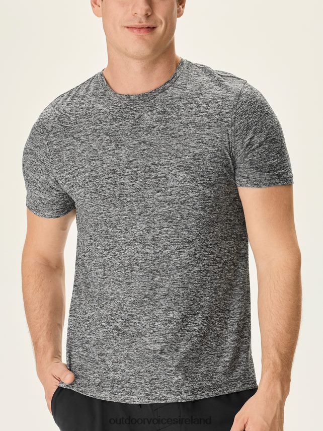 Clothing IE Outdoor Voices Men CloudKnit Shortsleeve Heather Grey HNT0ZV164