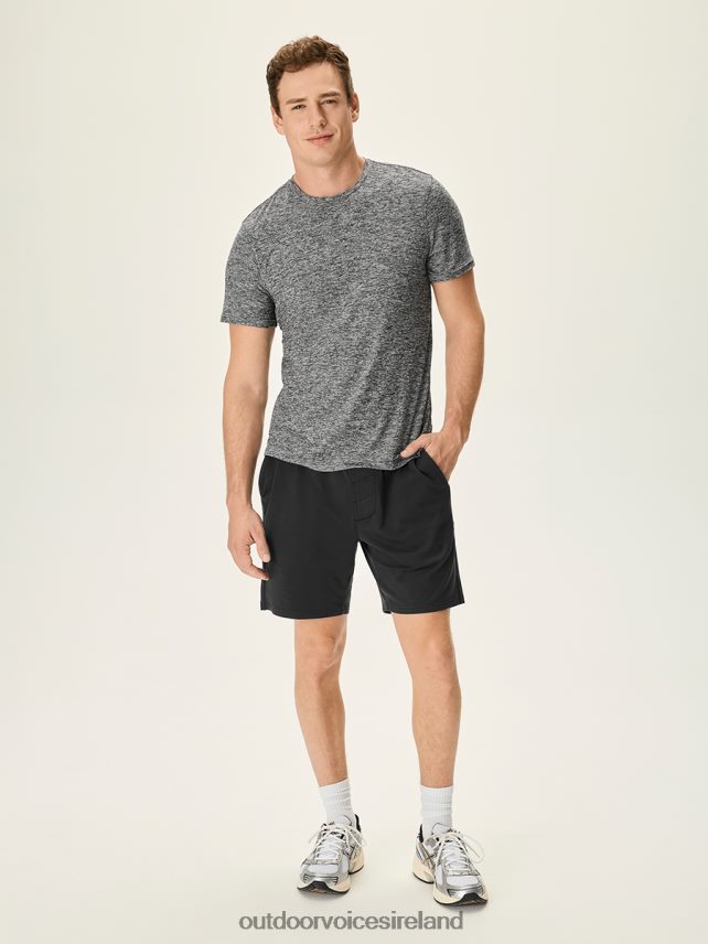 Clothing IE Outdoor Voices Men CloudKnit Shortsleeve Heather Grey HNT0ZV164