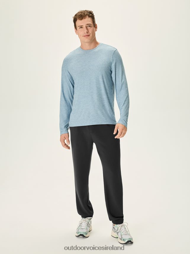 Clothing IE Outdoor Voices Men Cloudknit Longsleeve Faded Sky HNT0ZV149