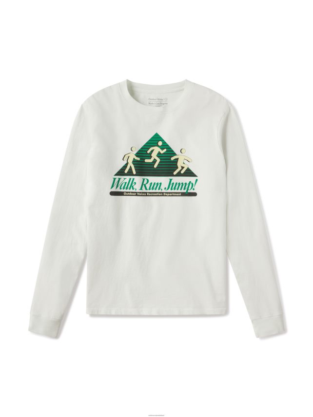 Clothing IE Outdoor Voices Unisex Walk, Run, Jump Graphic Longsleeve Atmospheric HNT0ZV58
