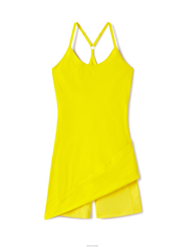 Clothing IE Outdoor Voices Women The Exercise Dress Canary Melon HNT0ZV6