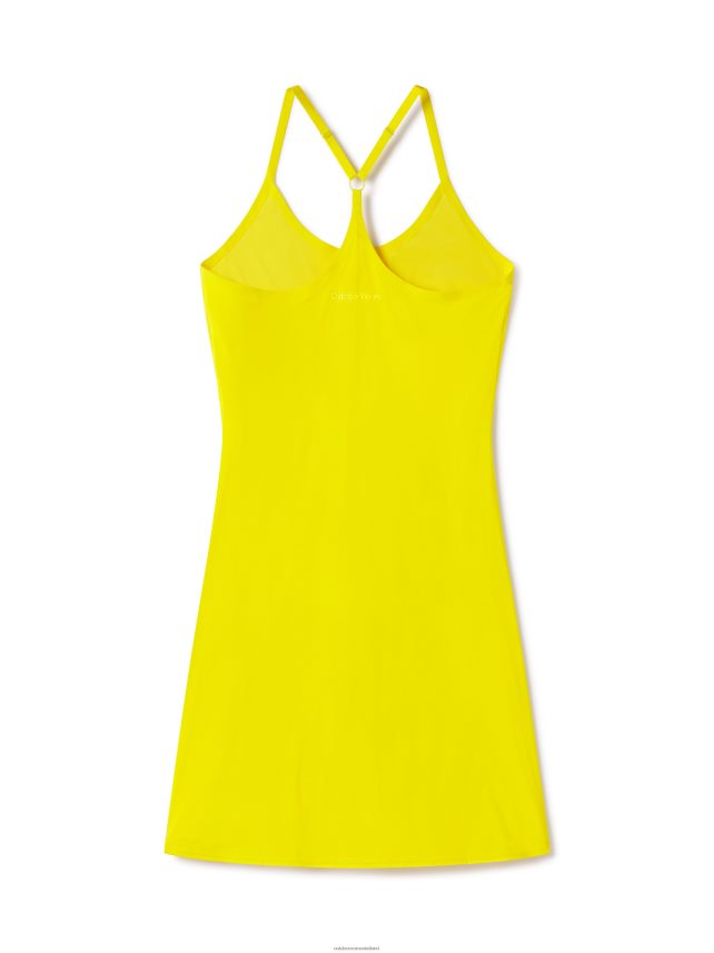 Clothing IE Outdoor Voices Women The Exercise Dress Canary Melon HNT0ZV6