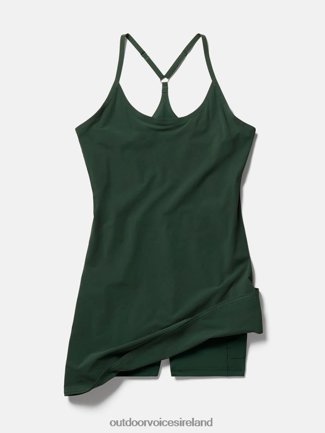 Clothing IE Outdoor Voices Women The Exercise Dress Evergreen HNT0ZV3