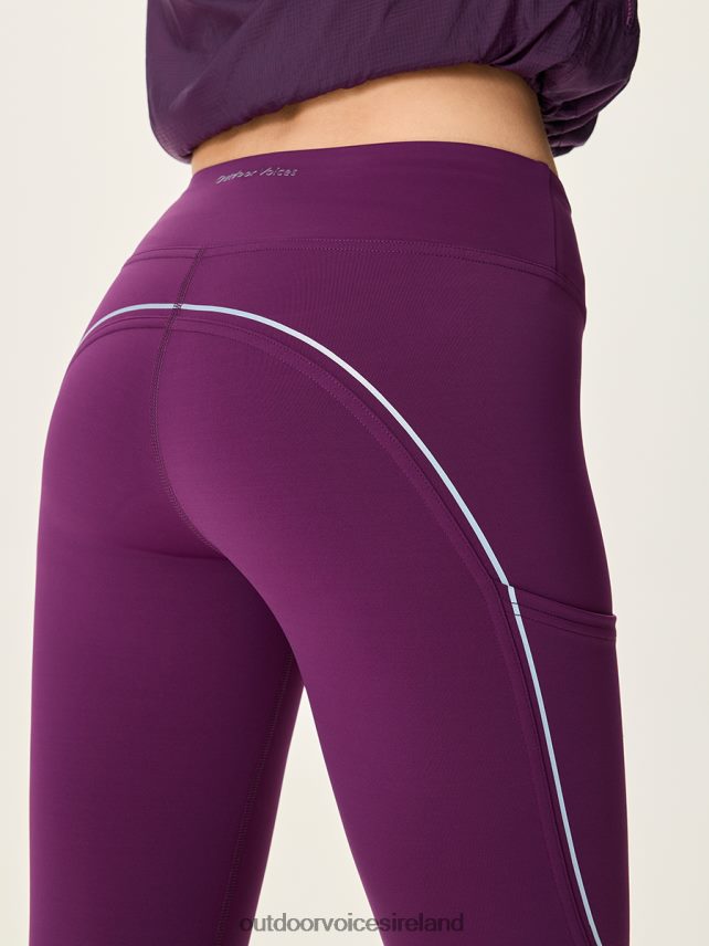 Clothing IE Outdoor Voices Women FrostKnit 7/8 Legging Beet Juice HNT0ZV100
