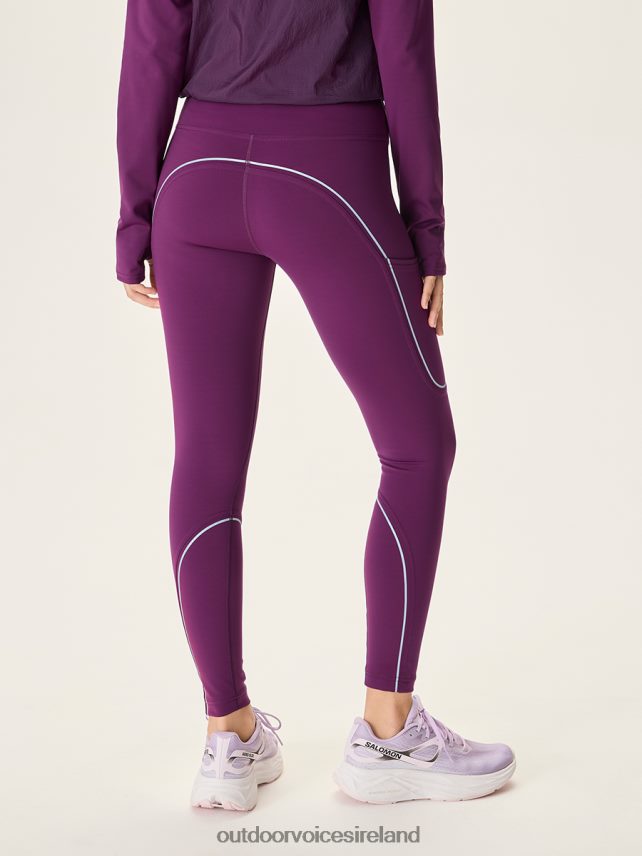 Clothing IE Outdoor Voices Women FrostKnit 7/8 Legging Beet Juice HNT0ZV100