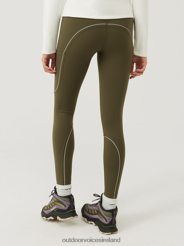 Clothing IE Outdoor Voices Women FrostKnit 7/8 Legging Vine HNT0ZV101