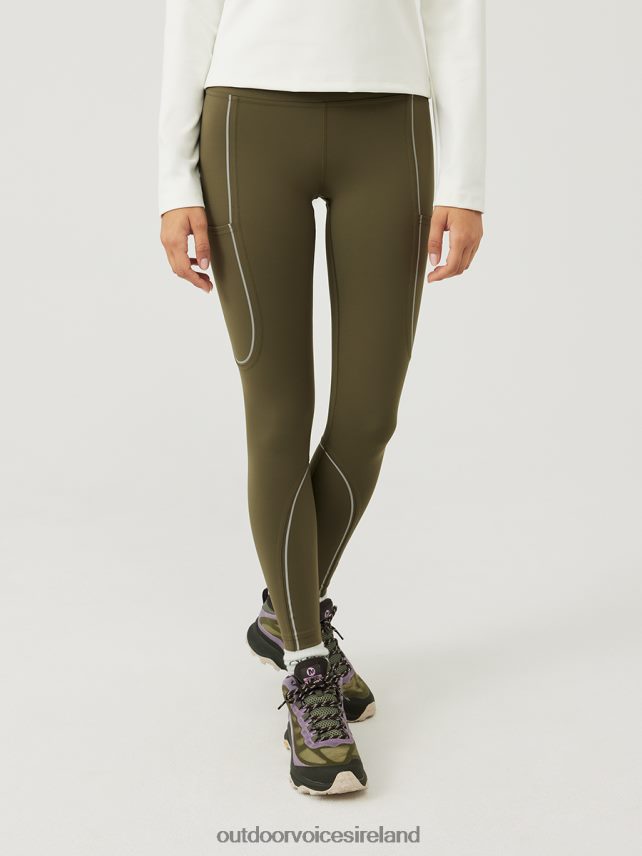 Clothing IE Outdoor Voices Women FrostKnit 7/8 Legging Vine HNT0ZV101
