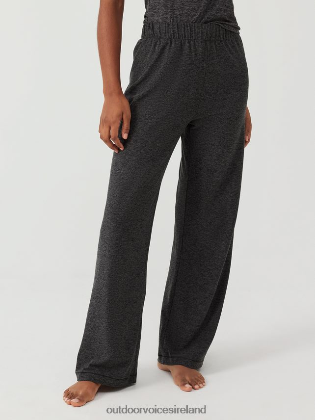 Clothing IE Outdoor Voices Women CloudKnit Wide Leg Pant Charcoal HNT0ZV25