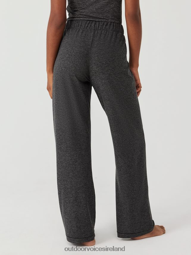 Clothing IE Outdoor Voices Women CloudKnit Wide Leg Pant Charcoal HNT0ZV25
