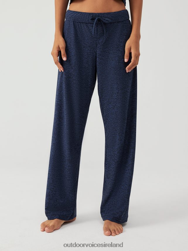 Clothing IE Outdoor Voices Women CloudKnit Wide Leg Pant Navy HNT0ZV26