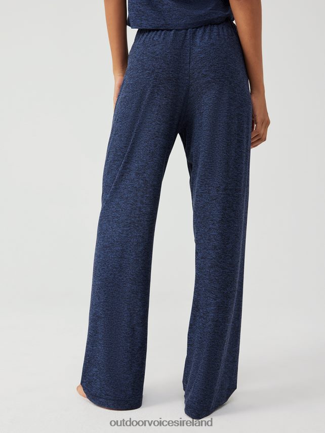 Clothing IE Outdoor Voices Women CloudKnit Wide Leg Pant Navy HNT0ZV26