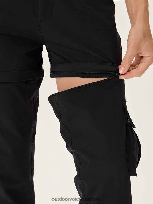 Clothing IE Outdoor Voices Women RecTrek Zip-Off Pant Black HNT0ZV14