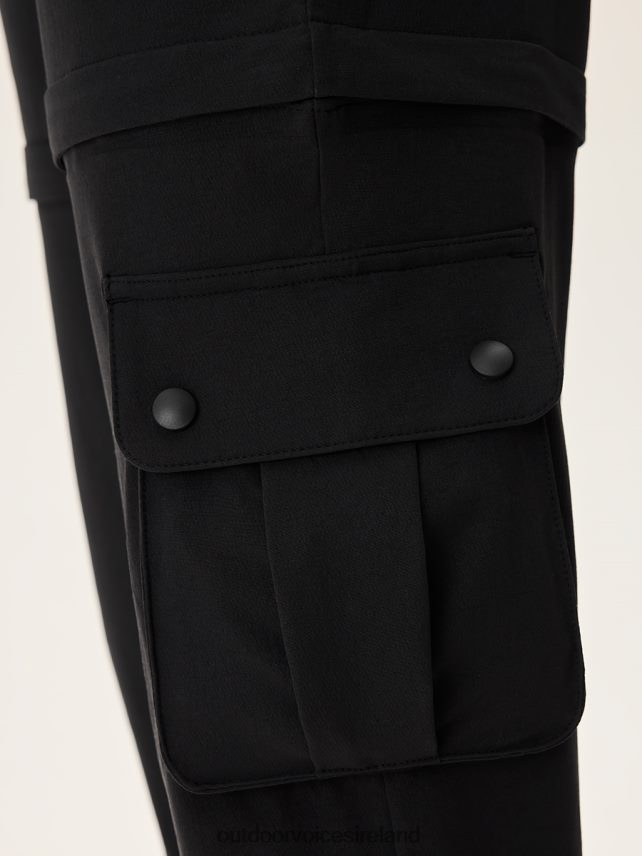 Clothing IE Outdoor Voices Women RecTrek Zip-Off Pant Black HNT0ZV14
