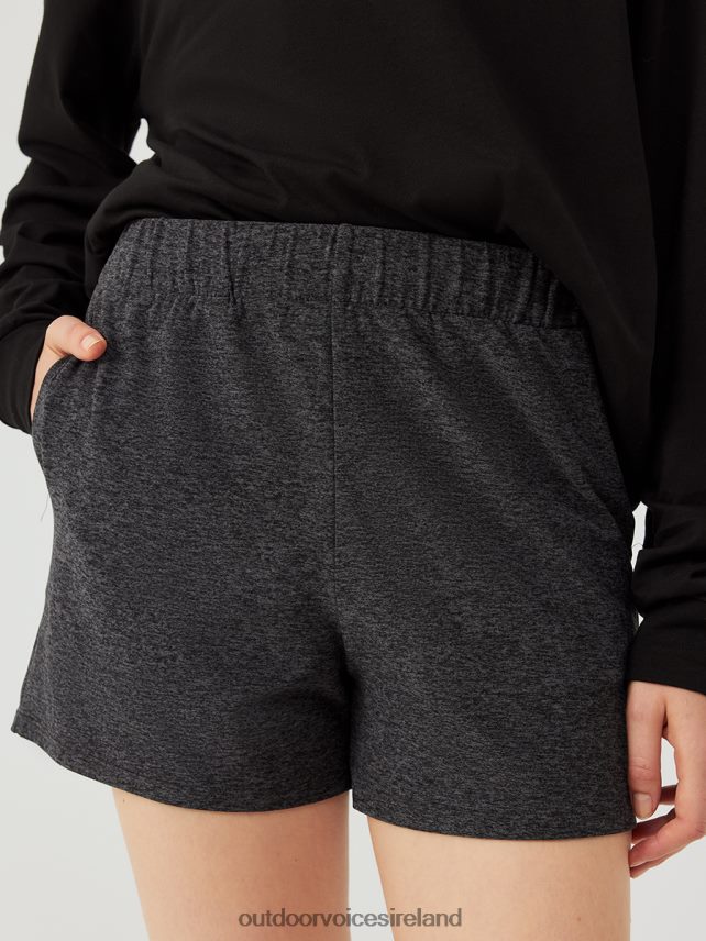 Clothing IE Outdoor Voices Women CloudKnit 3.5" Short Charcoal HNT0ZV78