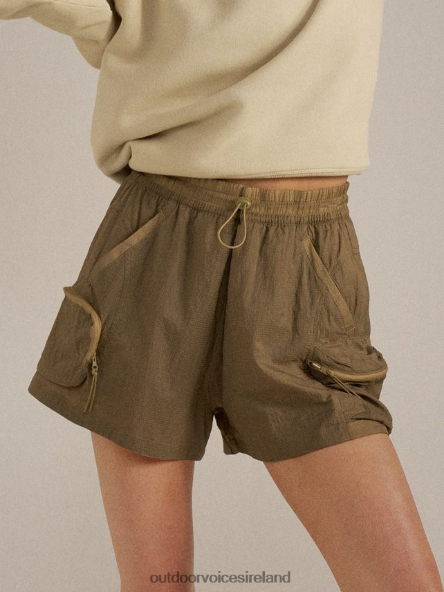 Clothing IE Outdoor Voices Women Windbreaker 3" Short Elmwood HNT0ZV79