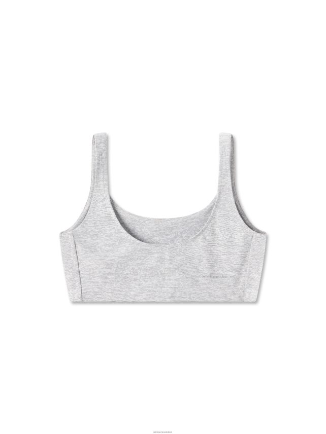 Clothing IE Outdoor Voices Women Double Time Bra Dove HNT0ZV89
