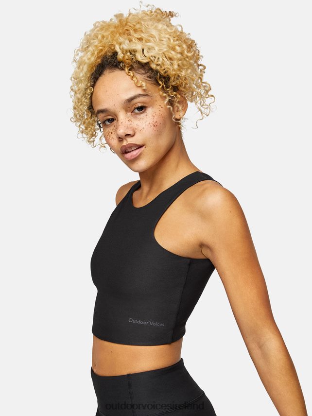 Clothing IE Outdoor Voices Women Venus Crop Top Black/Navy/Graphite HNT0ZV91