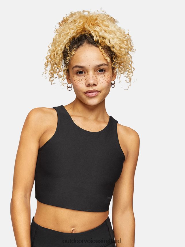 Clothing IE Outdoor Voices Women Venus Crop Top Black/Navy/Graphite HNT0ZV91