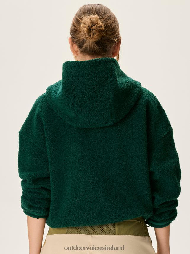 Clothing IE Outdoor Voices Women MegaFleece Cropped Pullover Essential HNT0ZV50