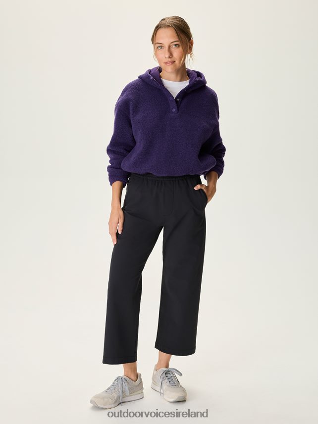 Clothing IE Outdoor Voices Women MegaFleece Cropped Pullover Fashionable HNT0ZV49