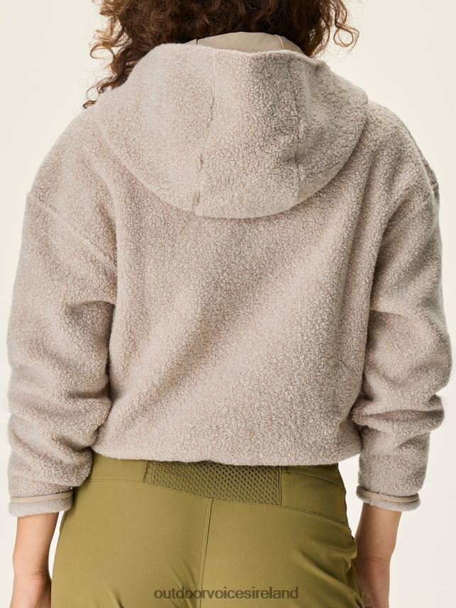 Clothing IE Outdoor Voices Women MegaFleece Cropped Pullover Fashionable HNT0ZV51