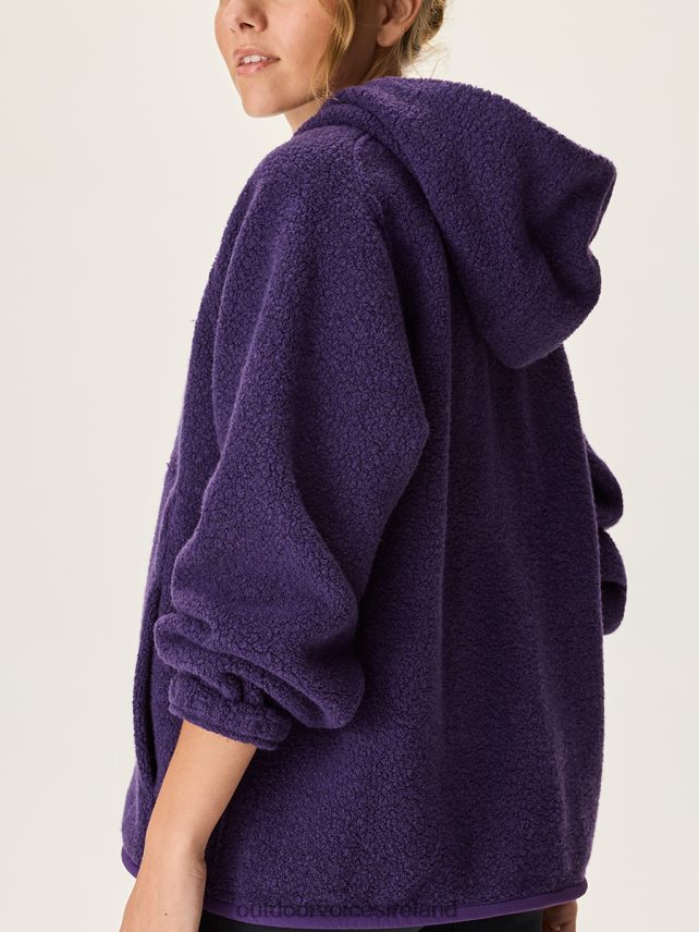 Clothing IE Outdoor Voices Women MegaFleece Snap Up Hoodie Essential HNT0ZV53