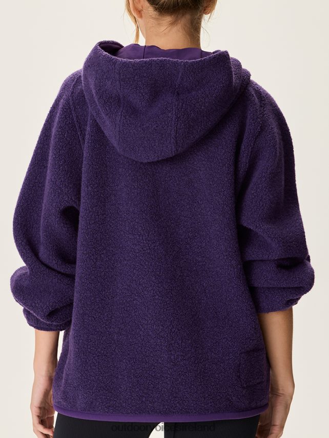 Clothing IE Outdoor Voices Women MegaFleece Snap Up Hoodie Essential HNT0ZV53