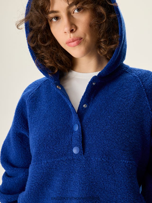 Clothing IE Outdoor Voices Women MegaFleece Snap Up Hoodie Essential HNT0ZV54