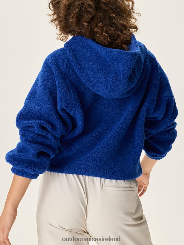 Clothing IE Outdoor Voices Women MegaFleece Snap Up Hoodie Essential HNT0ZV54