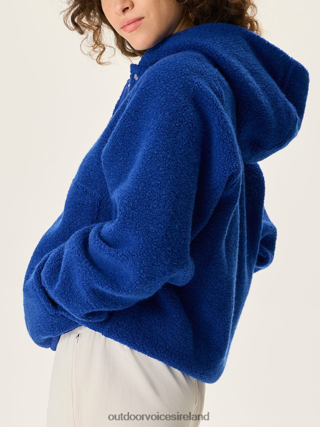 Clothing IE Outdoor Voices Women MegaFleece Snap Up Hoodie Essential HNT0ZV54