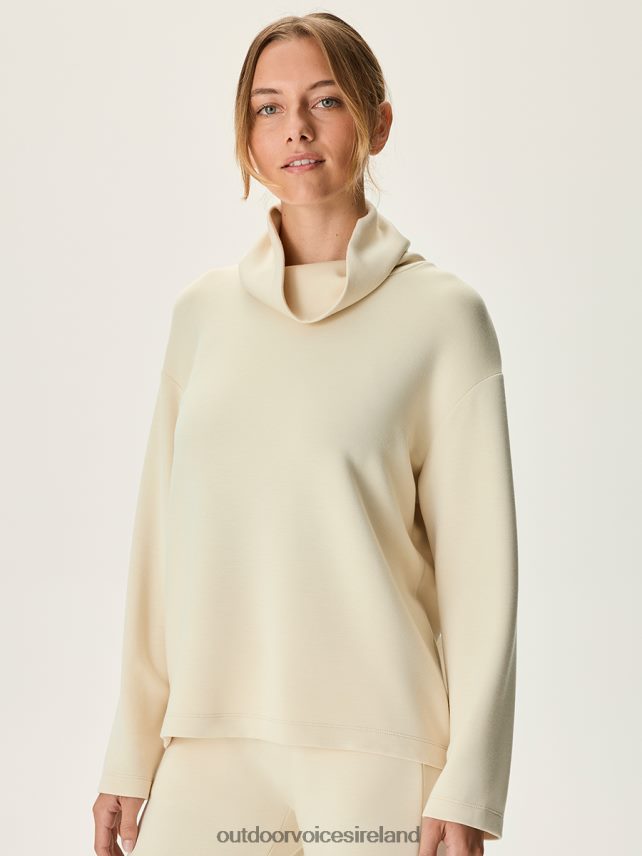 Clothing IE Outdoor Voices Women Stratus Funnel Neck Linen HNT0ZV56