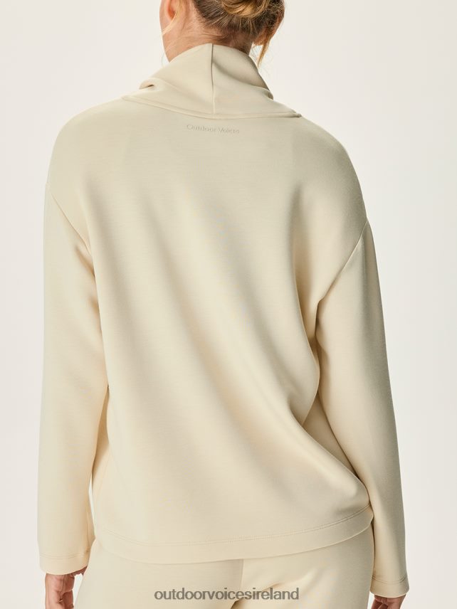 Clothing IE Outdoor Voices Women Stratus Funnel Neck Linen HNT0ZV56