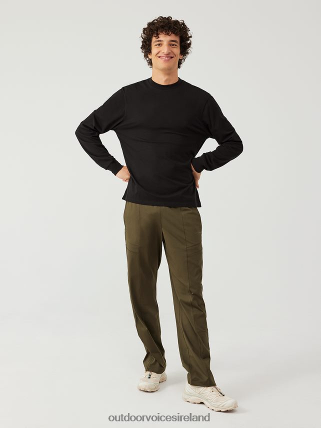 Clothing IE Outdoor Voices Women Everyday Classic Longsleeve Black HNT0ZV157